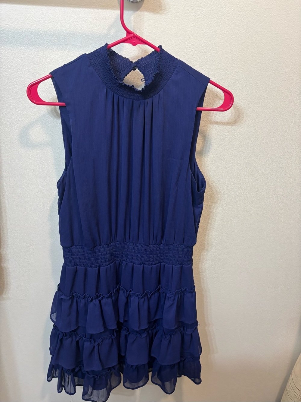 Blue dress